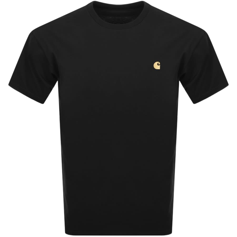 Alternative Image for ProductCarhartt Chase Short Sleeved T Shirt Black1