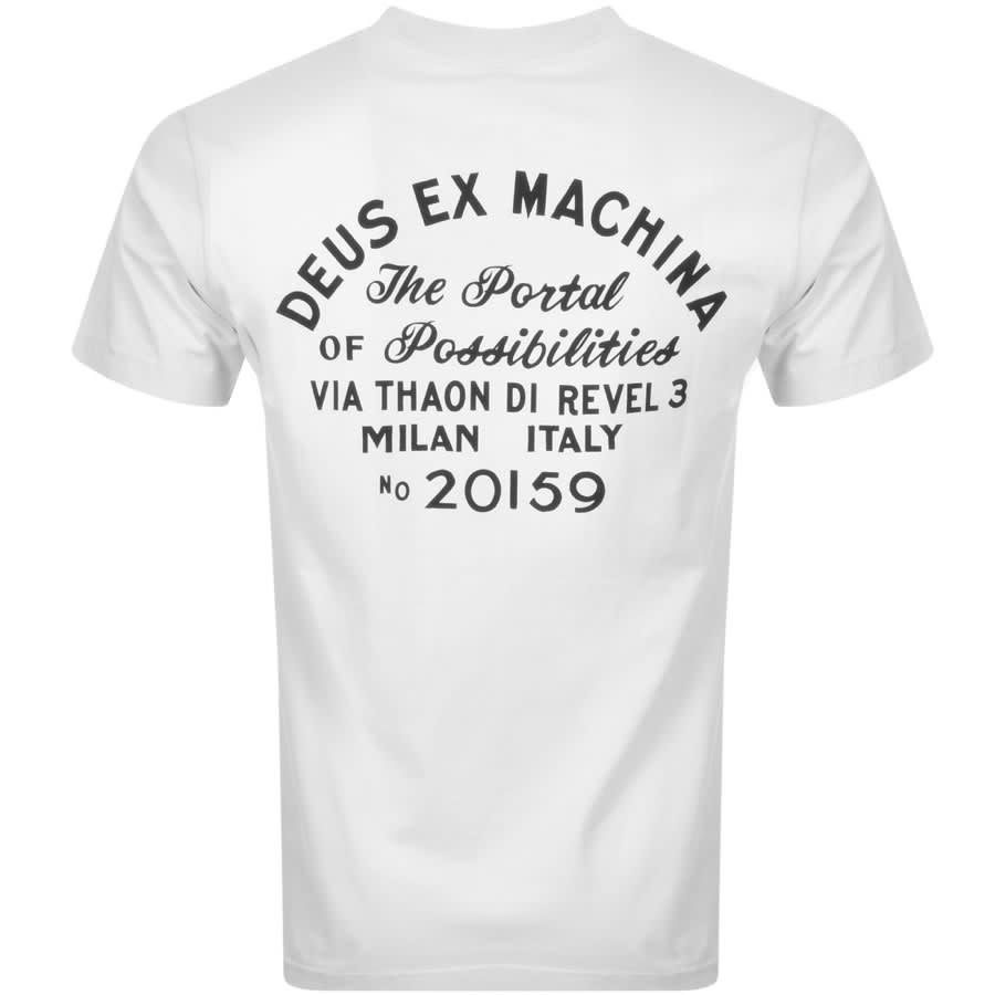 Alternative Image for ProductDeus Ex Machina Milan Address T Shirt White3