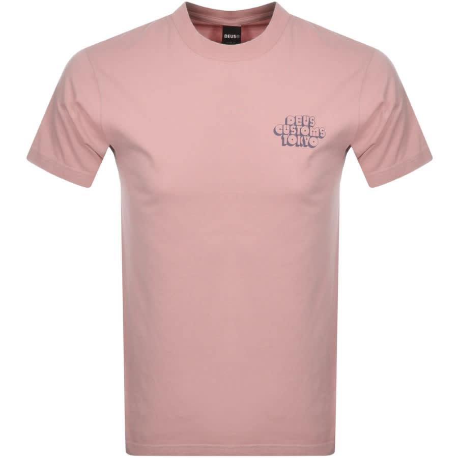 Alternative Image for ProductDeus Ex Machina Cruz T Shirt Pink2