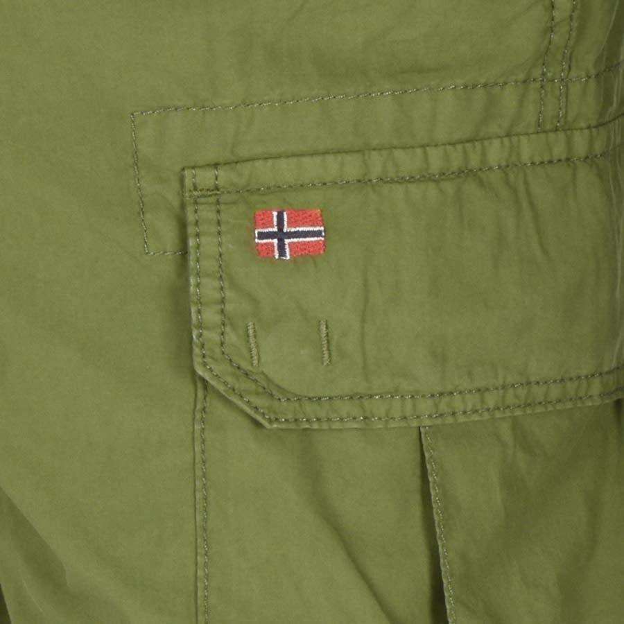 Alternative Image for ProductNapapijri Noto 4 Cargo Shorts Green3