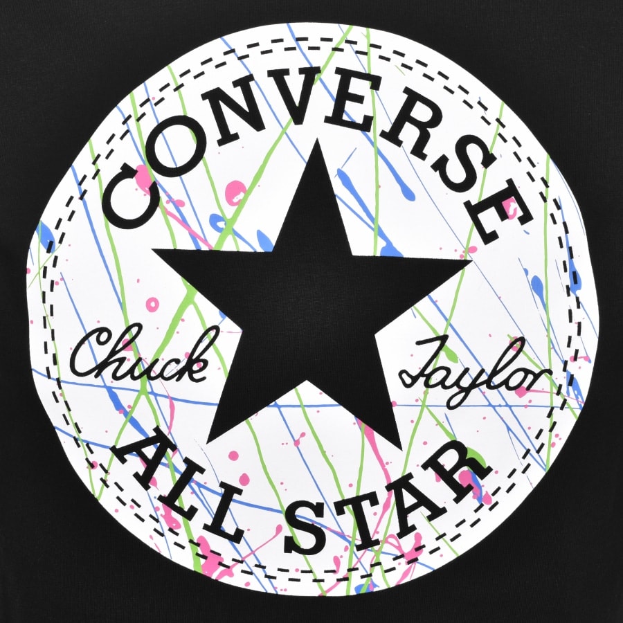 Alternative Image for ProductConverse Chuck Taylor Logo T Shirt Black3