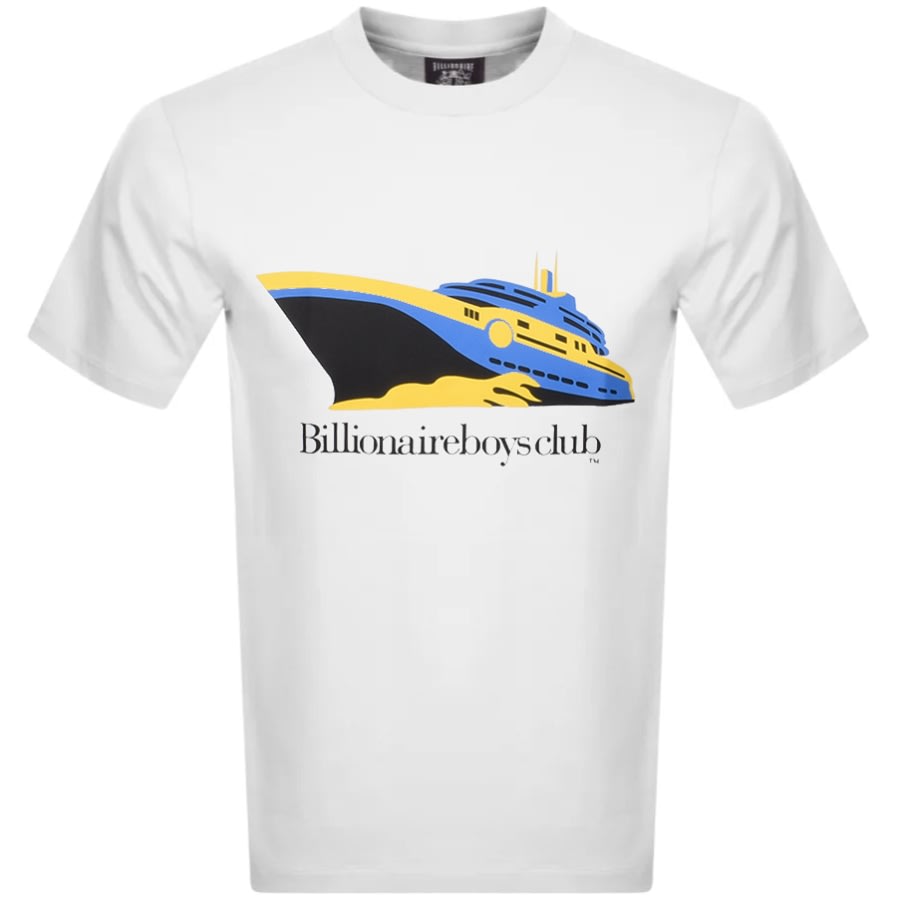 Alternative Image for ProductBillionaire Boys Club Boat Print T Shirt White1