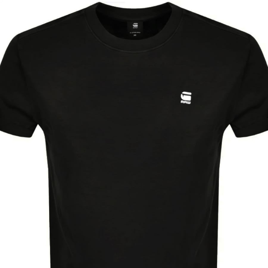 Alternative Image for ProductG Star Raw Lash Logo T Shirt Black2