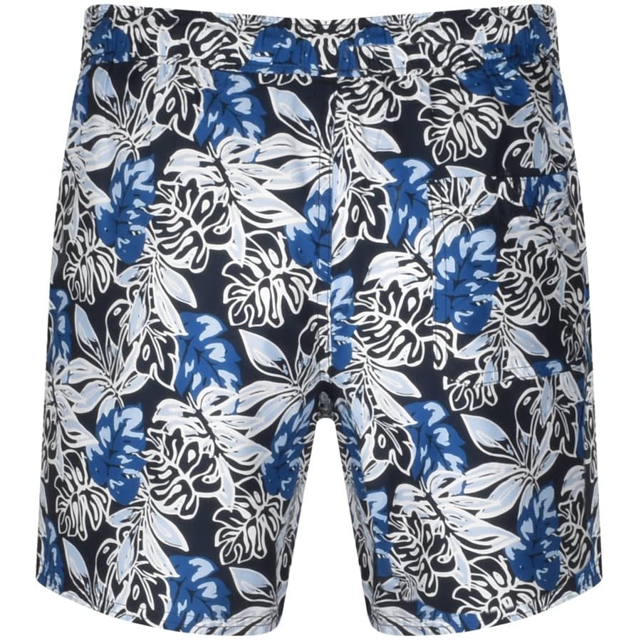 Alternative Image for ProductFarah Vintage Colbert Hawaiian Swim Shorts Blue2