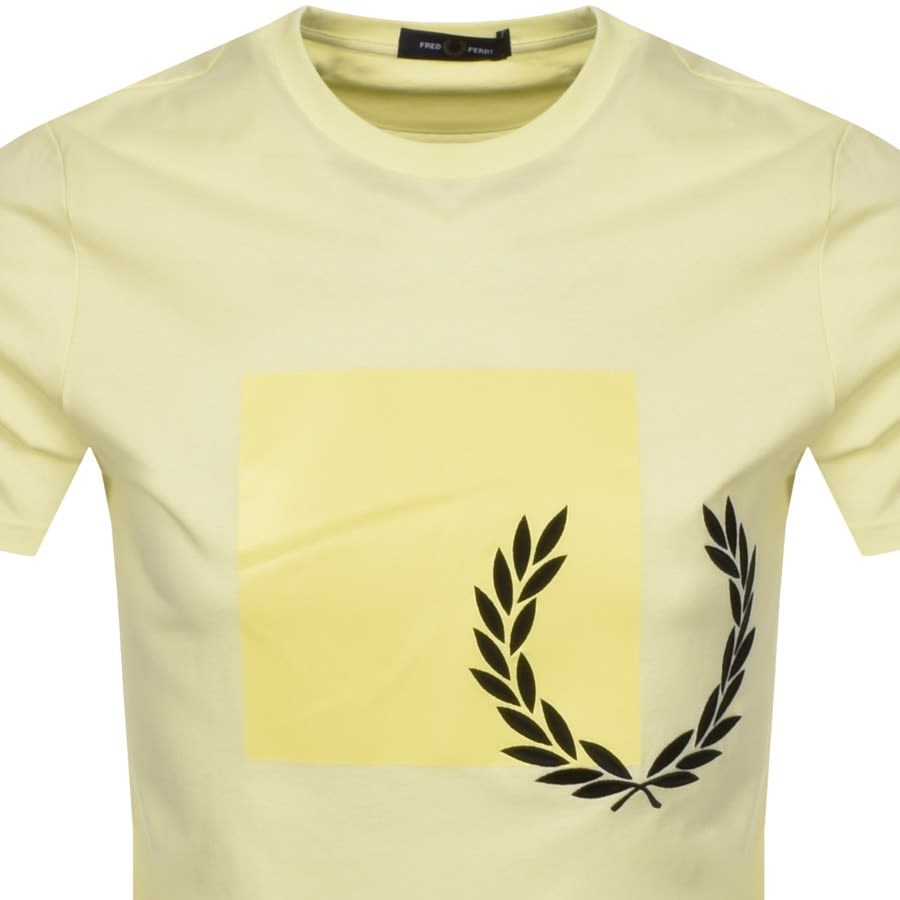 Alternative Image for ProductFred Perry Tonal Logo T Shirt Yellow2