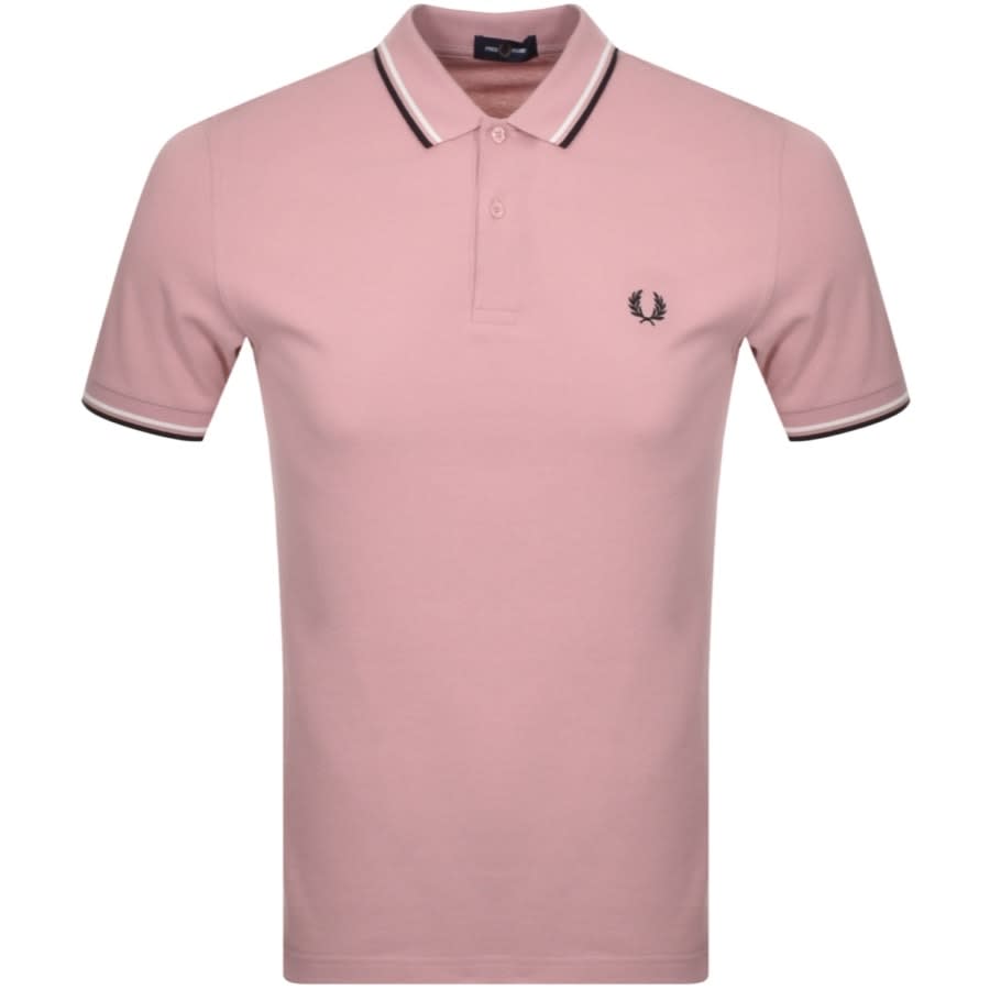 Alternative Image for ProductFred Perry Twin Tipped Polo T Shirt Pink1