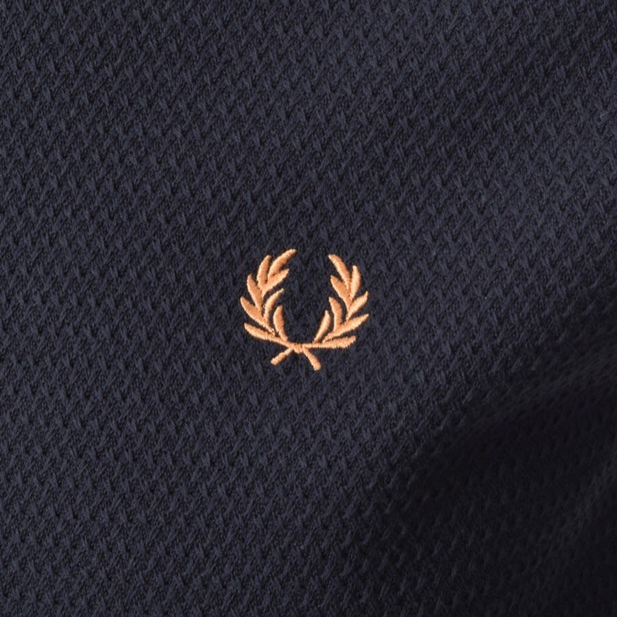 Alternative Image for ProductFred Perry Textured Knit T Shirt Grey3