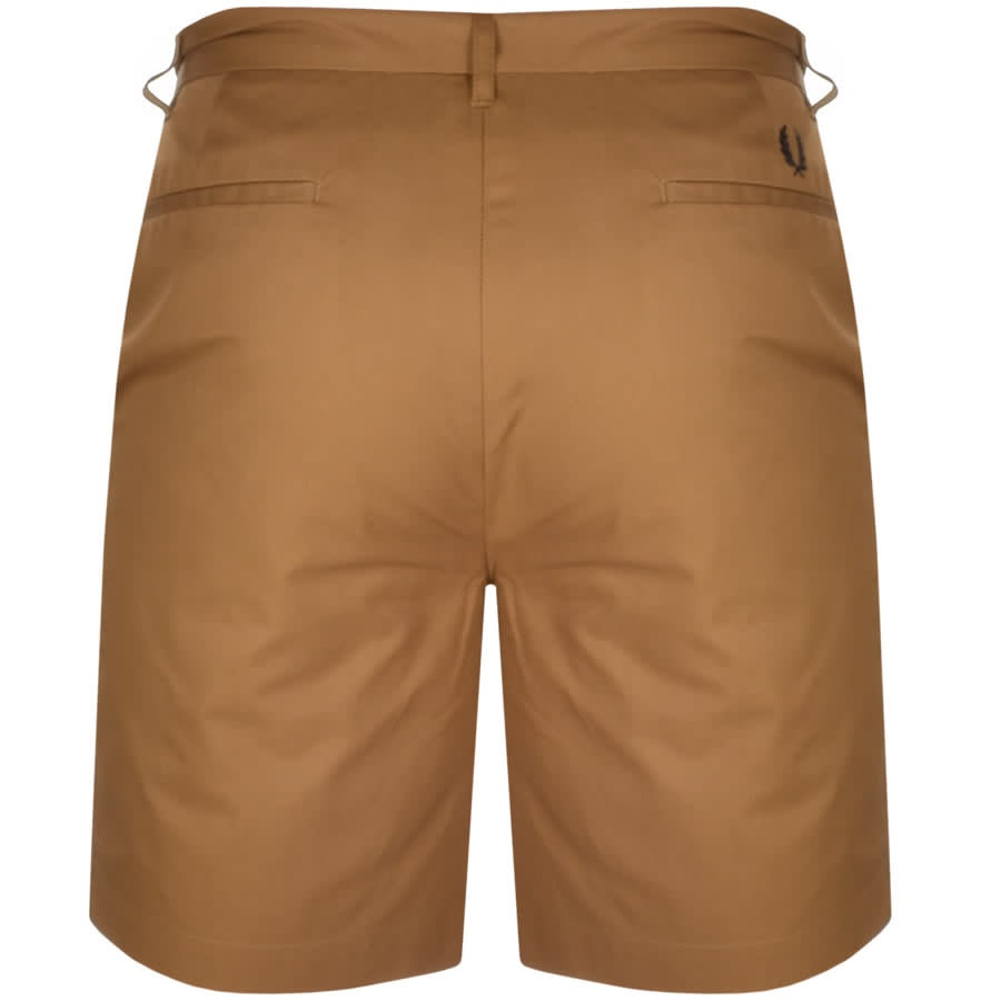 Alternative Image for ProductFred Perry Classic Twill Shorts Brown2