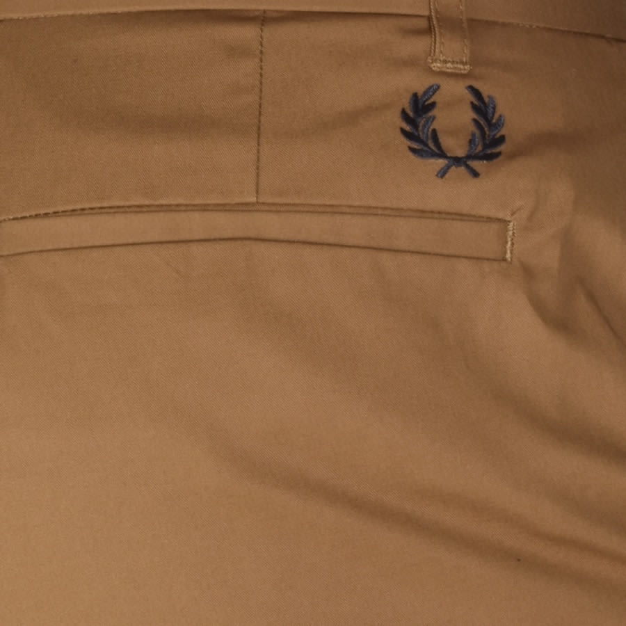 Alternative Image for ProductFred Perry Classic Twill Shorts Brown3