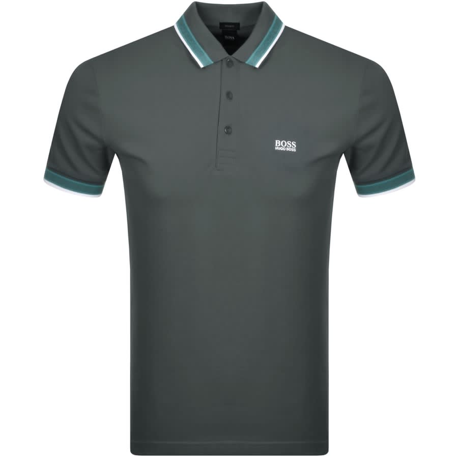 Alternative Image for ProductBOSS Paddy Polo T Shirt Grey1