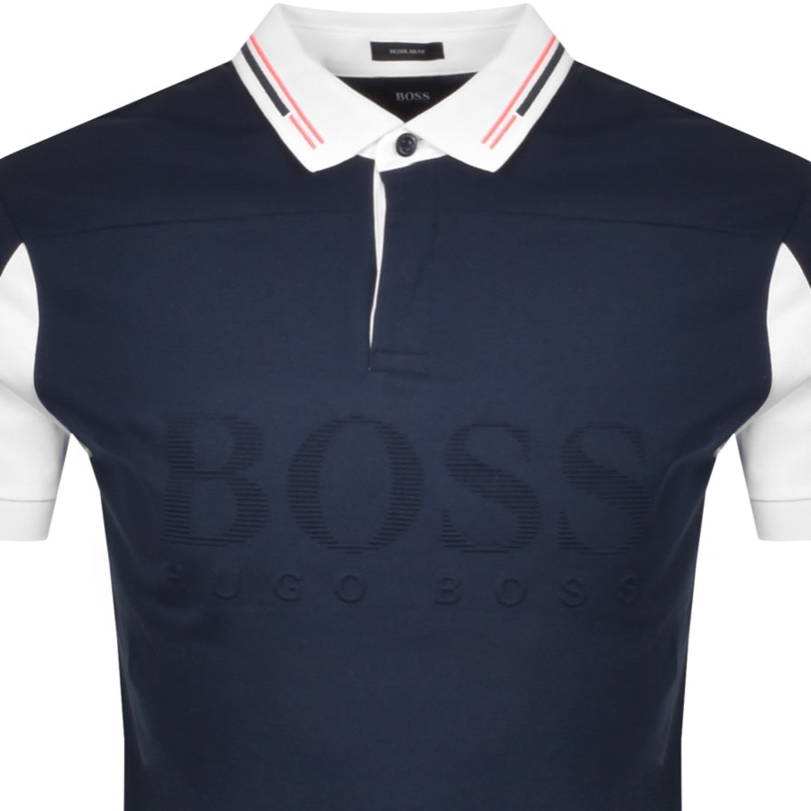 Alternative Image for ProductBOSS Pavel Polo T Shirt Navy2