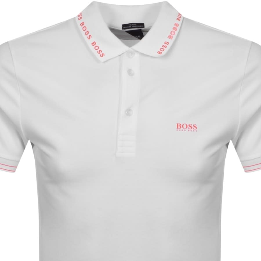 Alternative Image for ProductBOSS Paule Polo T Shirt White2