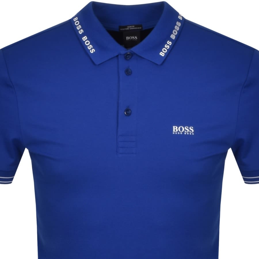 Alternative Image for ProductBOSS Paule Polo T Shirt Blue2