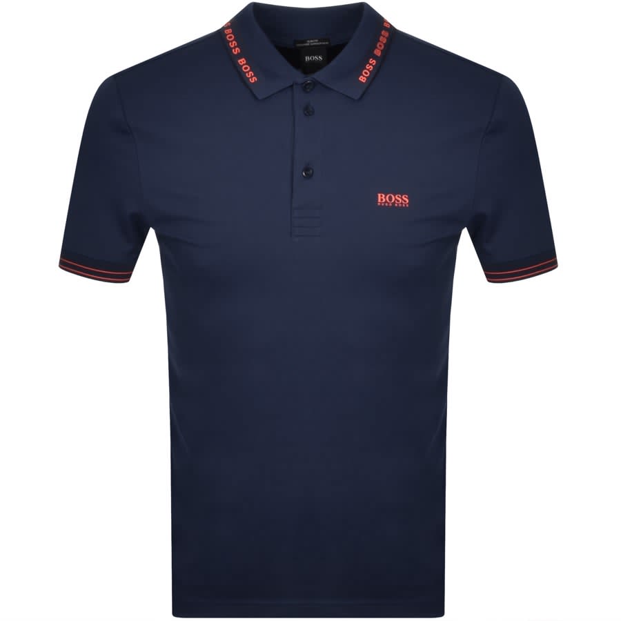 Alternative Image for ProductBOSS Paule 1 Polo T Shirt Navy1