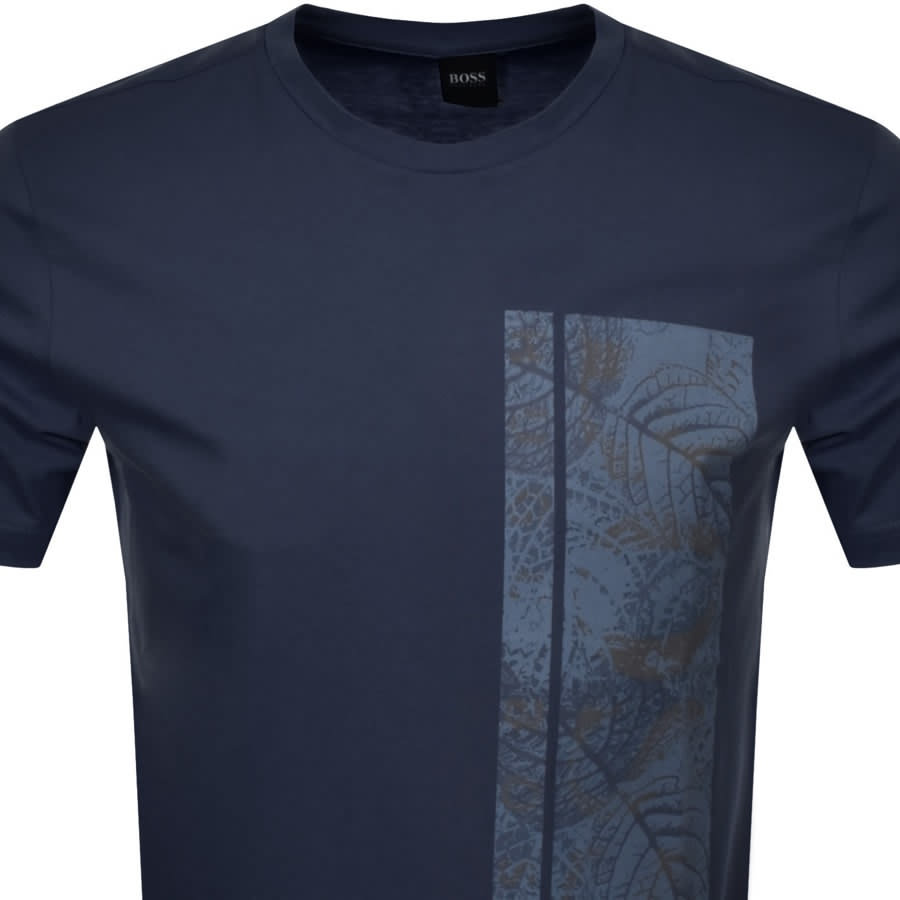 Alternative Image for ProductBOSS Tee Gold 10 T Shirt Navy2