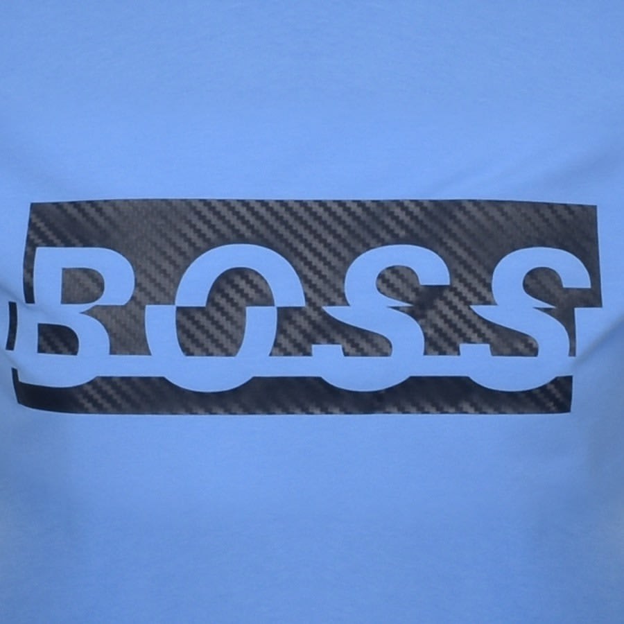 Alternative Image for ProductBOSS Tee 4 T Shirt Blue3