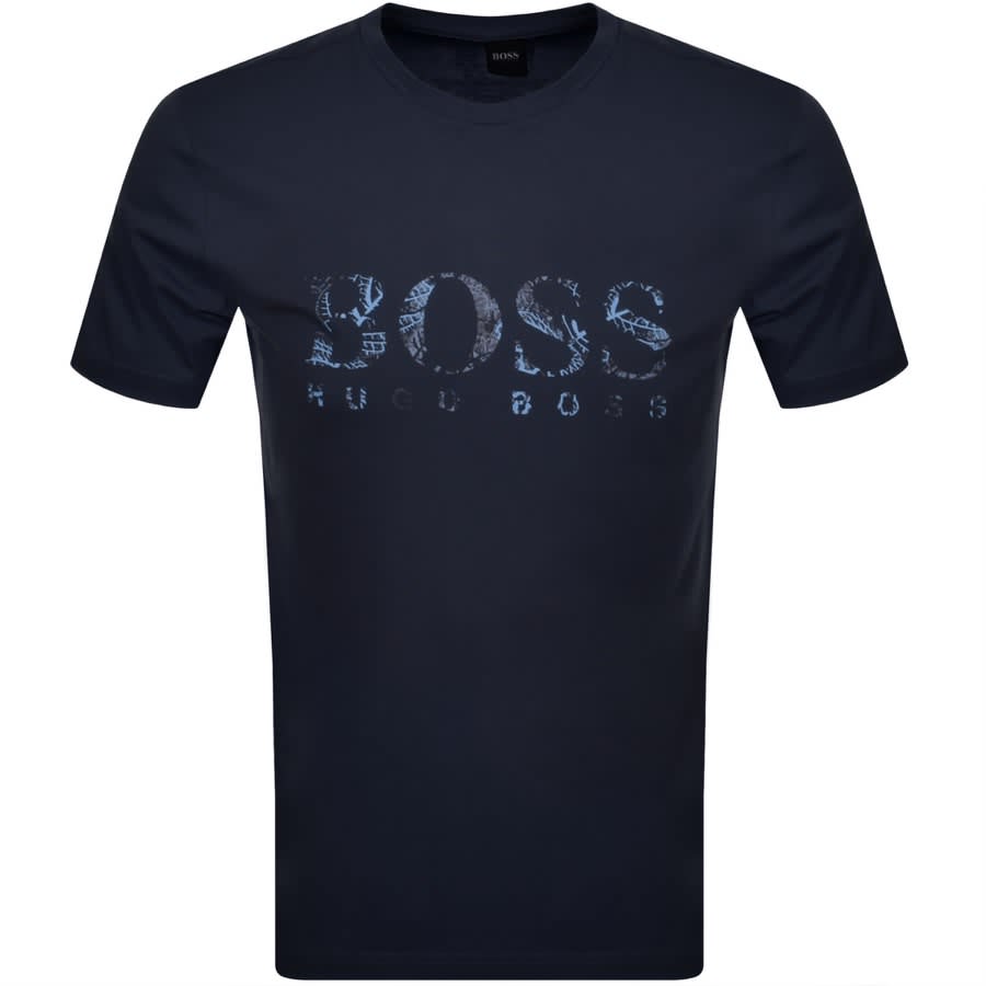 Alternative Image for ProductBOSS Tee 3 T Shirt Navy1
