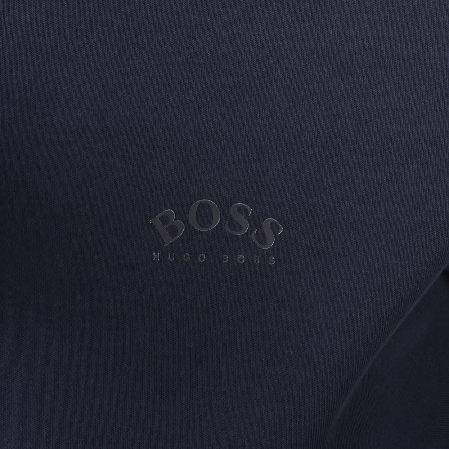 Alternative Image for ProductBOSS Saggy Full Zip Hoodie Navy3