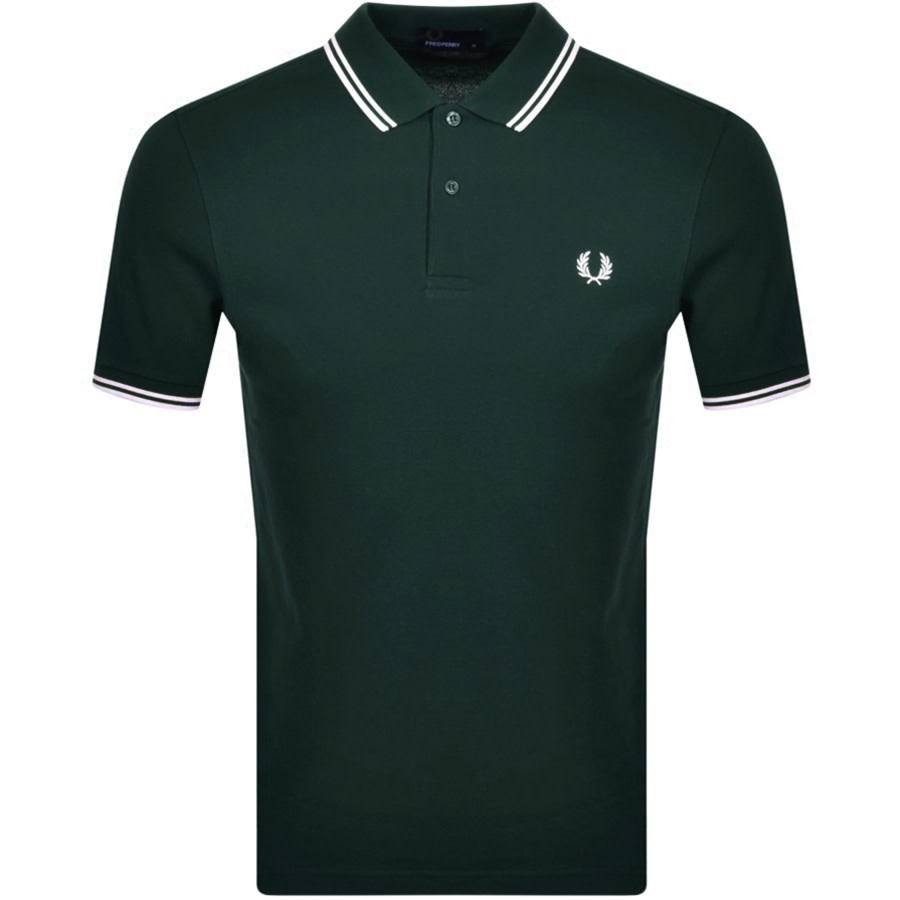 Alternative Image for ProductFred Perry Twin Tipped Polo T Shirt Green1