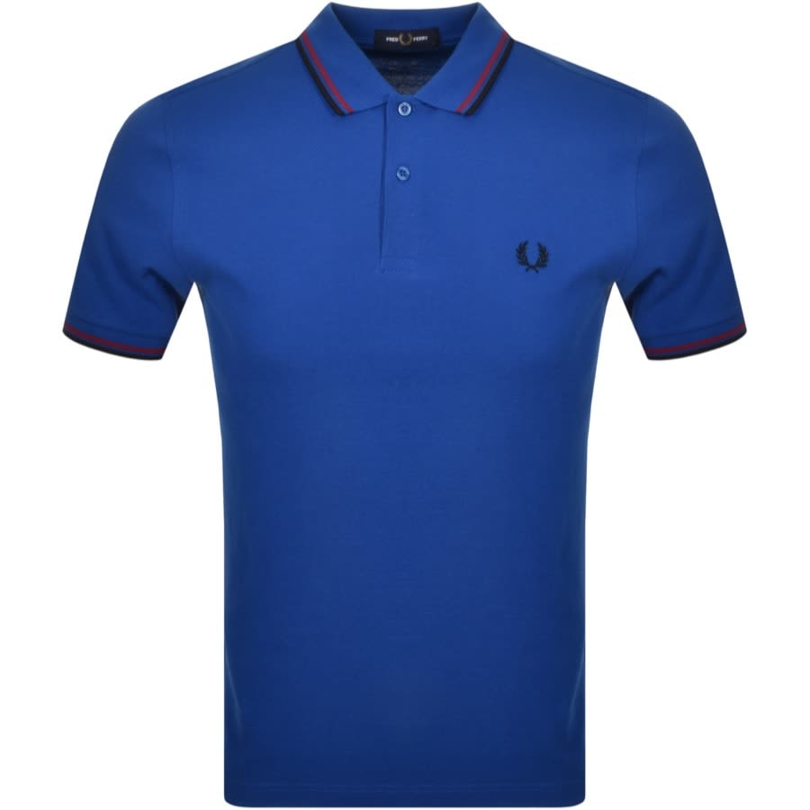 Alternative Image for ProductFred Perry Twin Tipped Polo T Shirt Blue1