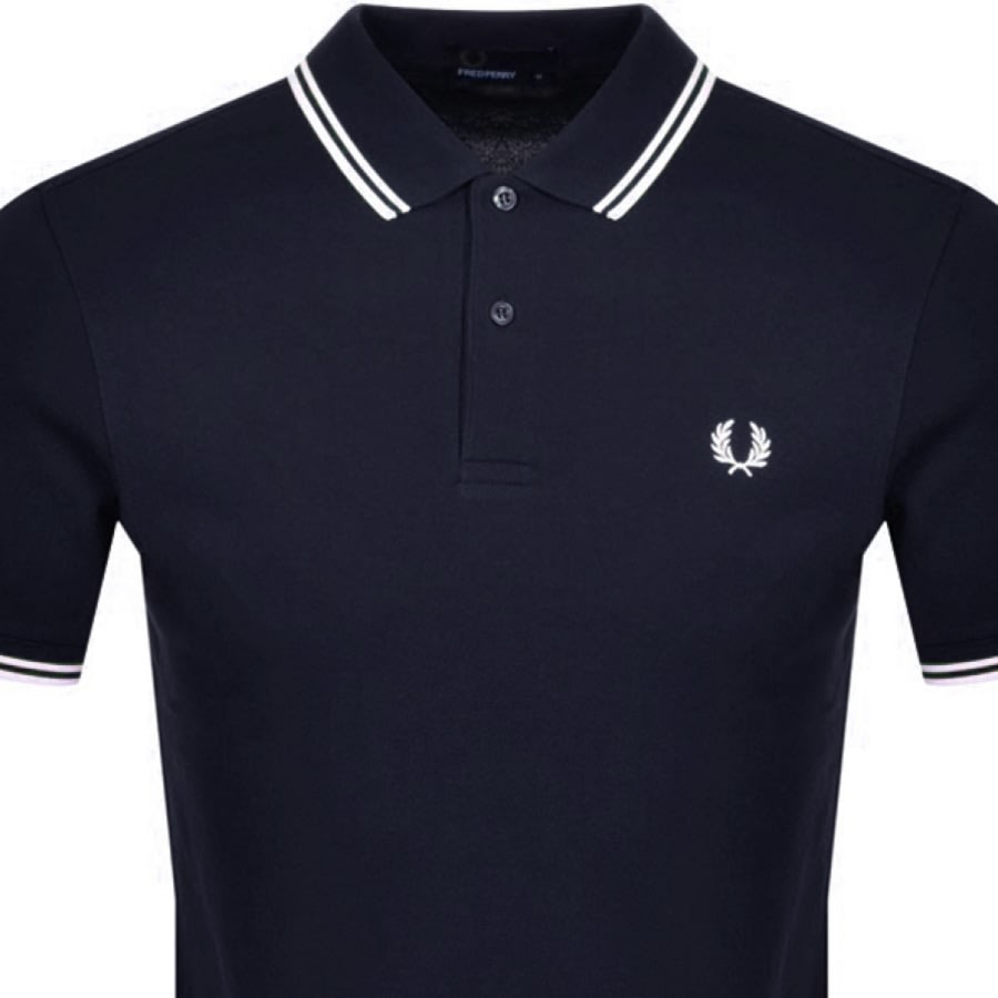 Alternative Image for ProductFred Perry Twin Tipped Polo T Shirt Navy2
