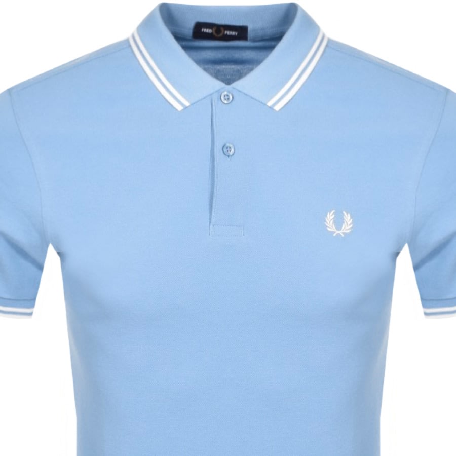 Alternative Image for ProductFred Perry Twin Tipped Polo T Shirt Blue2