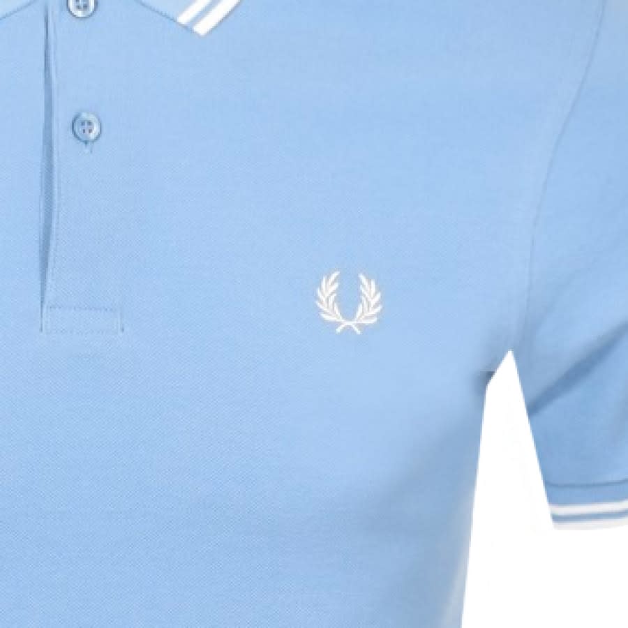 Alternative Image for ProductFred Perry Twin Tipped Polo T Shirt Blue3