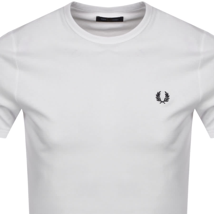 Alternative Image for ProductFred Perry Ringer T Shirt White2