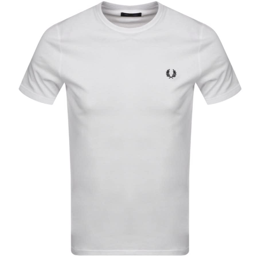 Alternative Image for ProductFred Perry Ringer T Shirt White1