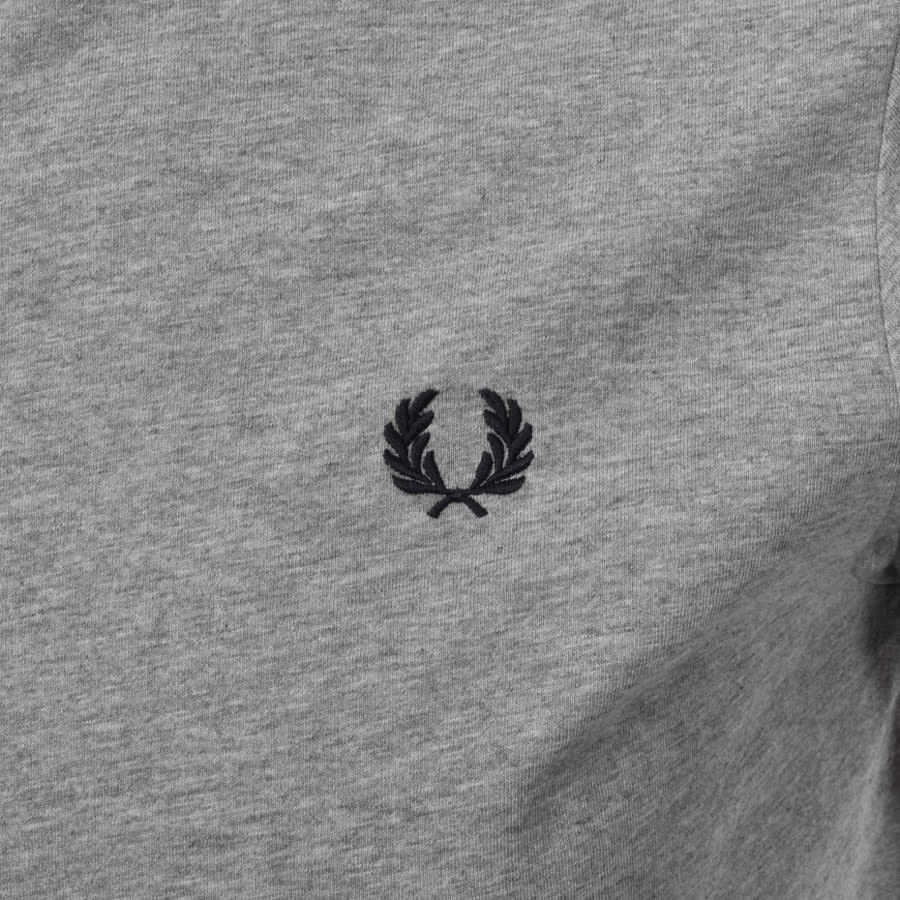 Alternative Image for ProductFred Perry Ringer T Shirt Grey3