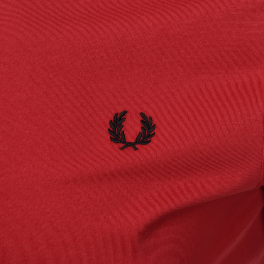 Alternative Image for ProductFred Perry Ringer T Shirt Red3
