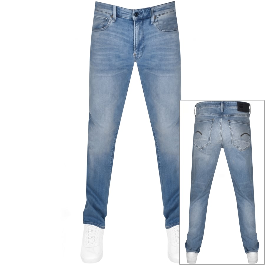 Alternative Image for ProductG Star Raw Revend Skinny Jeans Blue1