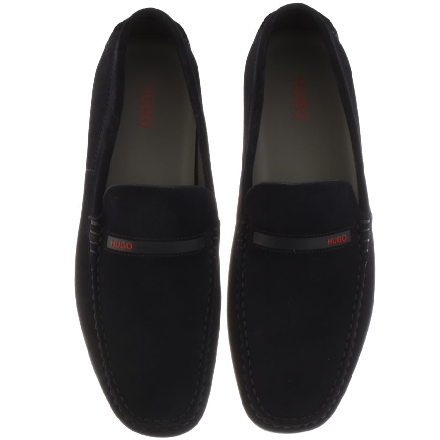 Alternative Image for ProductHUGO Dandy Driver Suede Shoes Navy3