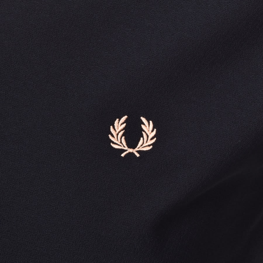 Alternative Image for ProductFred Perry Crepe T Shirt Navy3