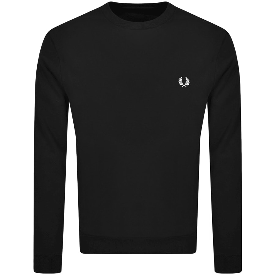 Alternative Image for ProductFred Perry Crew Neck Knit Jumper Black1