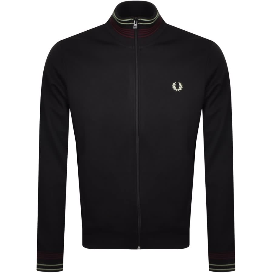 Alternative Image for ProductFred Perry Lightweight Track Jacket Black1