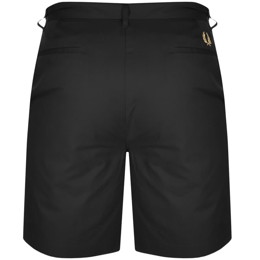 Fred Perry Classic Twill Shorts Black | Mainline Menswear United States
