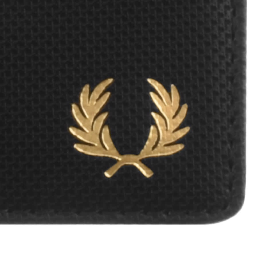 Alternative Image for ProductFred Perry Pique Texture Card Holder Black3