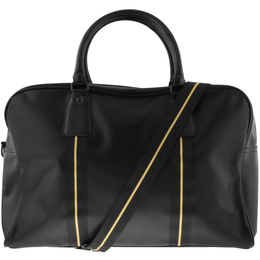 Alternative Image for ProductFred Perry Pique Texture Holdall Bag Black2