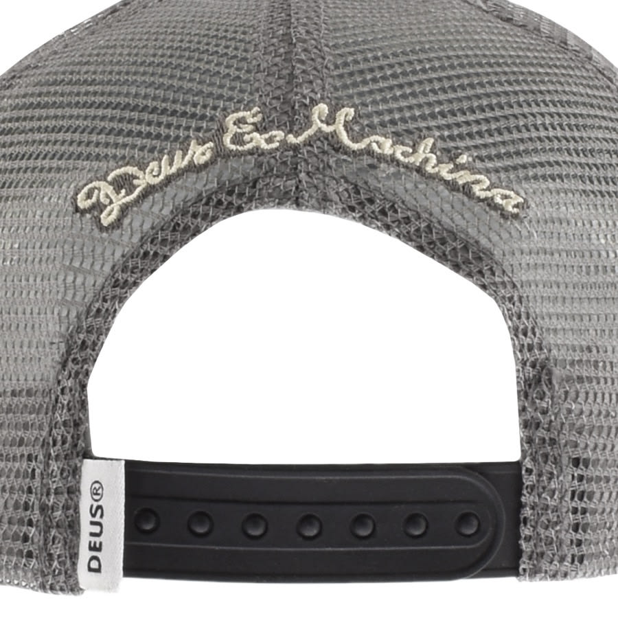 Alternative Image for ProductDeus Ex Machina Loco Trucker Cap Grey3