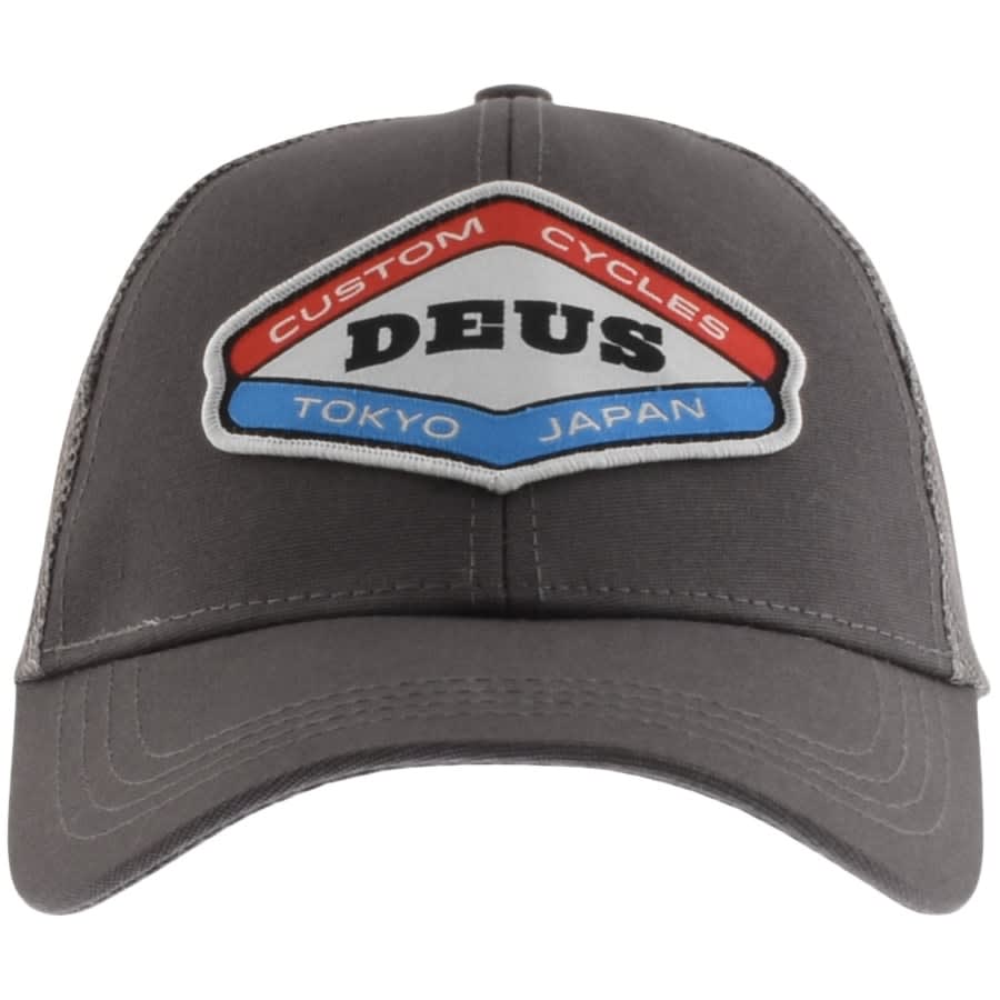Alternative Image for ProductDeus Ex Machina Loco Trucker Cap Grey1