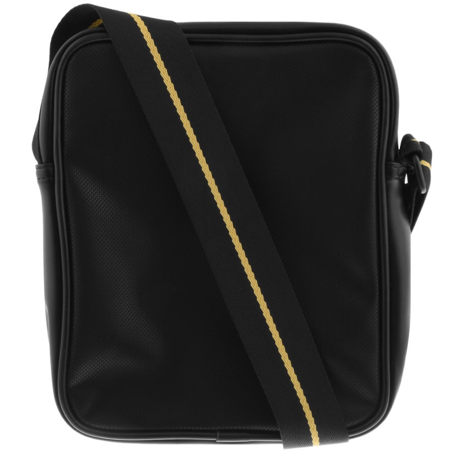 Alternative Image for ProductFred Perry Pique Texture Side Bag Black2