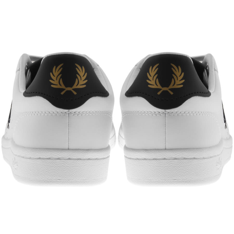 Alternative Image for ProductFred Perry B721 Leather Trainers White2