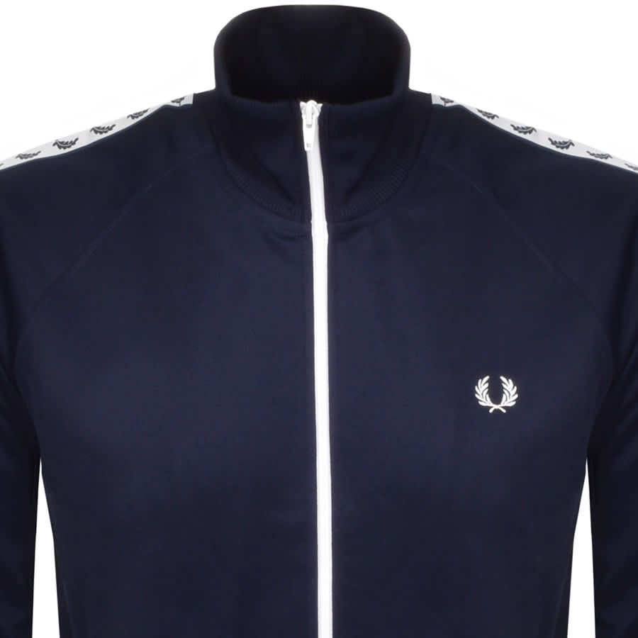 Alternative Image for ProductFred Perry Full Zip Track Top Blue2