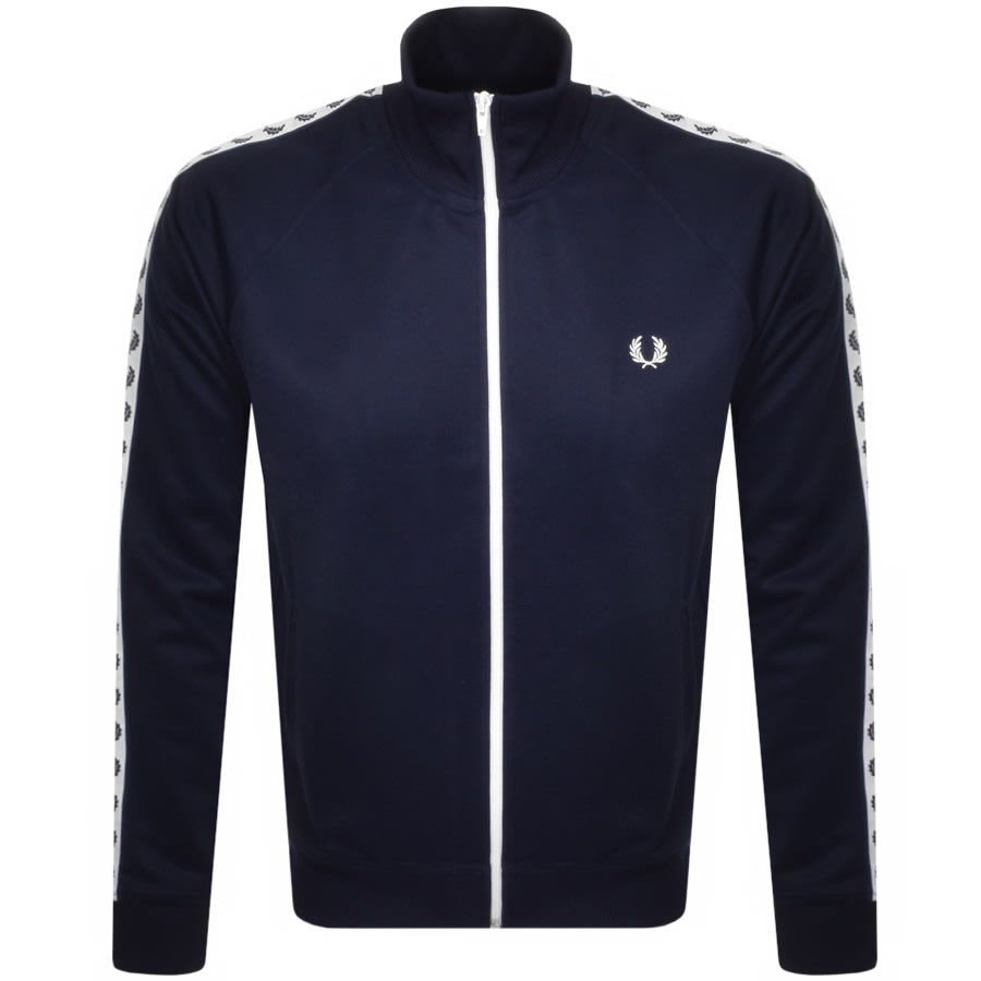 Alternative Image for ProductFred Perry Full Zip Track Top Blue1