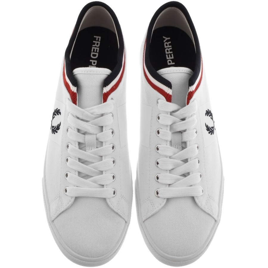 Alternative Image for ProductFred Perry Underspin Tipped Cuff Trainers White3