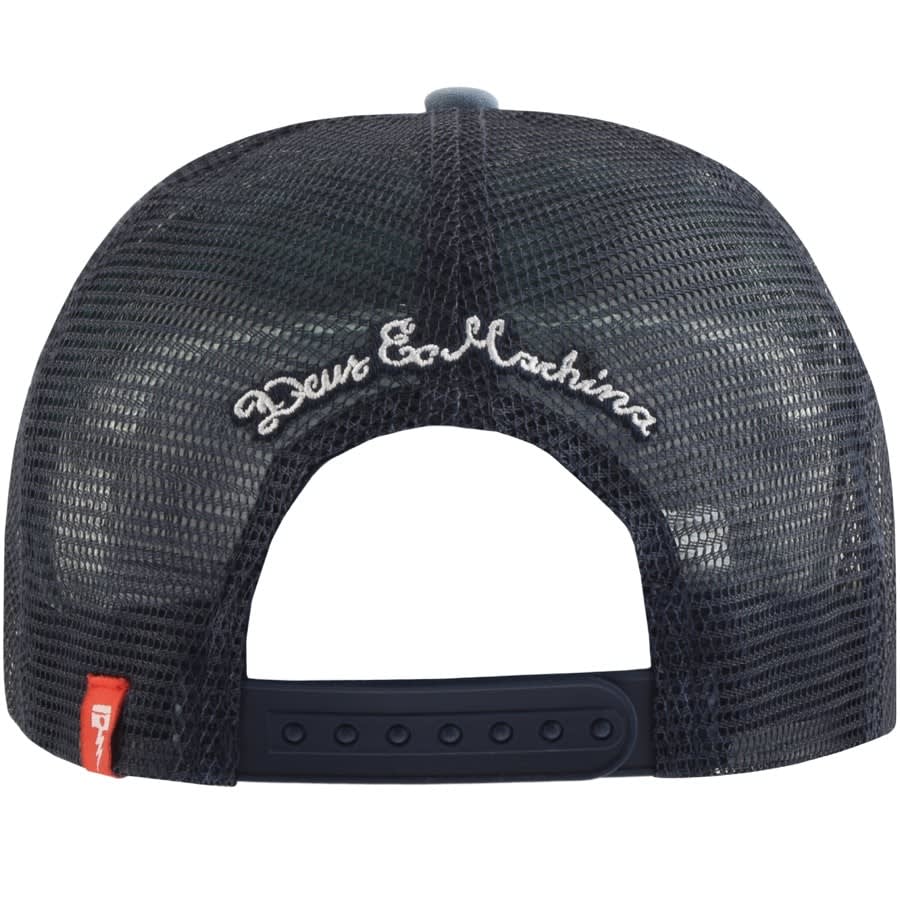 Alternative Image for ProductDeus Ex Machina Baylands Trucker Cap Blue3