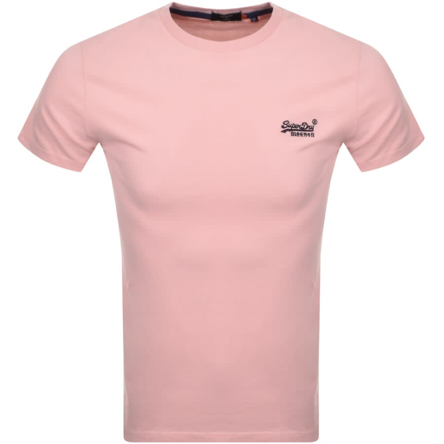 Alternative Image for ProductSuperdry Short Sleeved T Shirt Pink1