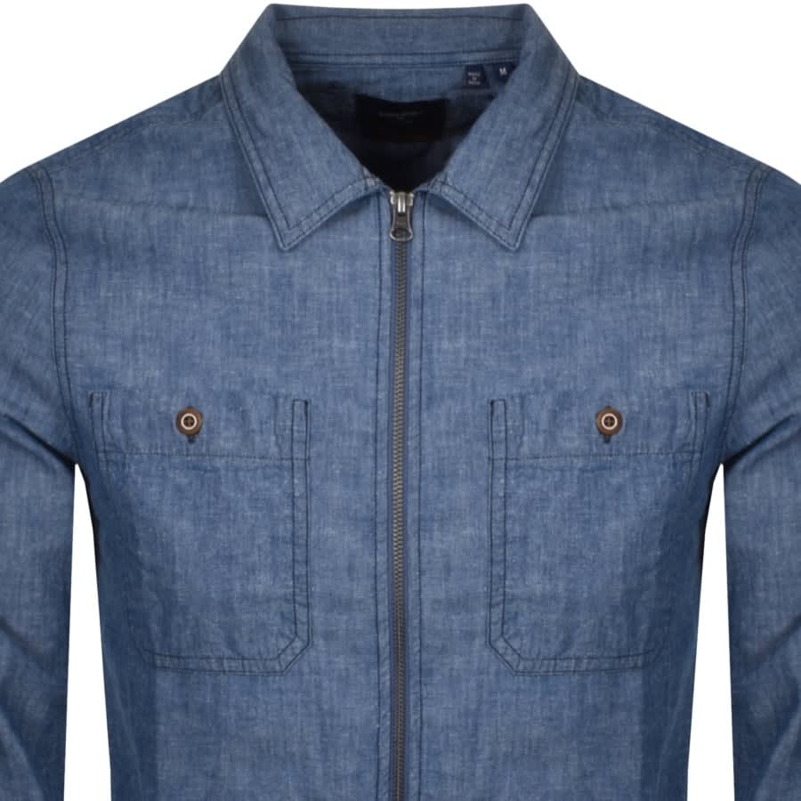 Alternative Image for ProductSuperdry Shorebreak Overshirt Blue2