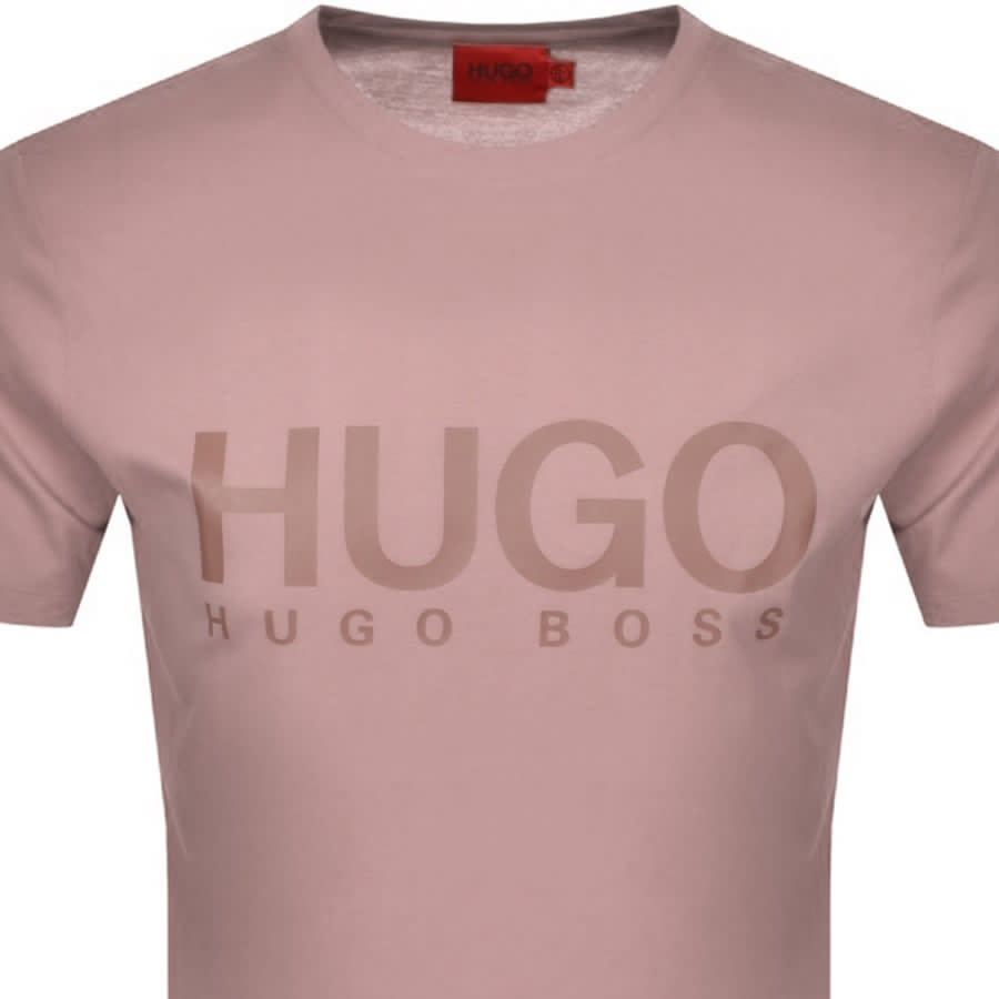 Alternative Image for ProductHUGO Dolive 213 Crew Neck T Shirt Brown2